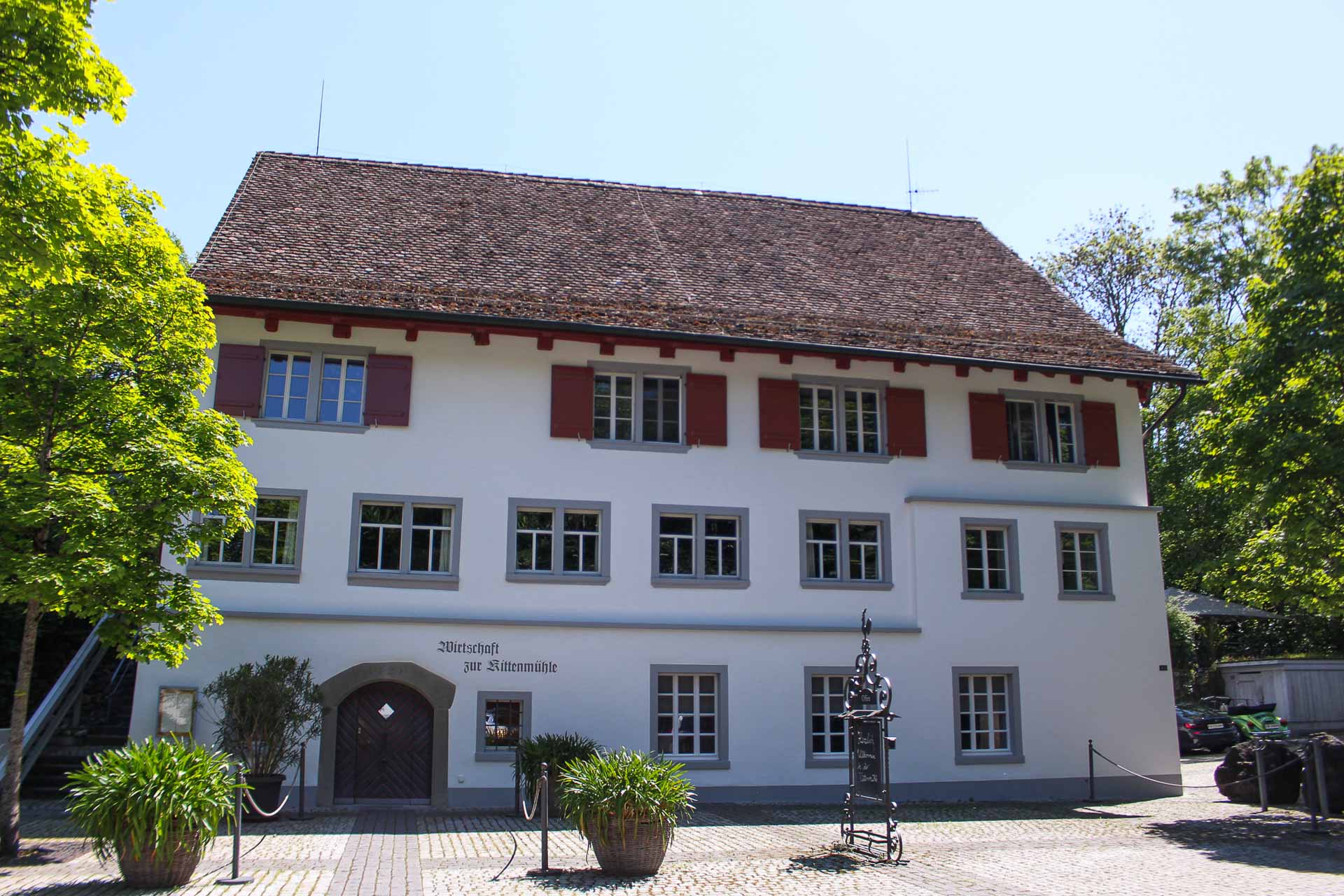 Historisches Gebäude der Kittenmühle in Herrliberg